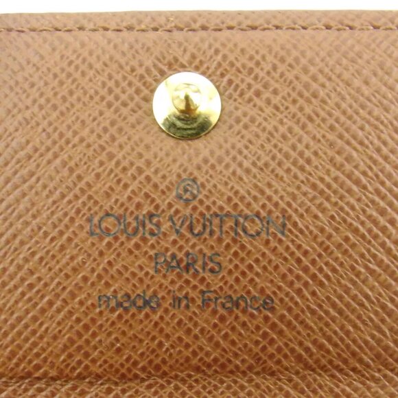 Louis Vuitton key case Monogram beige Monogram canvas Authentic used T19083 - Picture 7 of 9